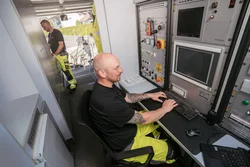 Ablauf von Saugbaggerarbeiten in Siegburg