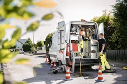 Saugbagger Siegburg bei Saugbaggerarbeiten