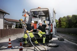 Saugbaggerarbeiten mit moderner Technik in Siegburg